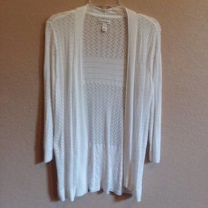 Spring-Summer cardigan, whitw